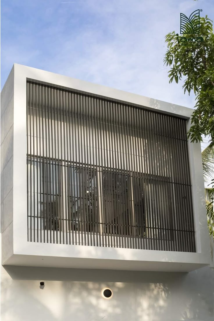 Premium invisible grille balcony view